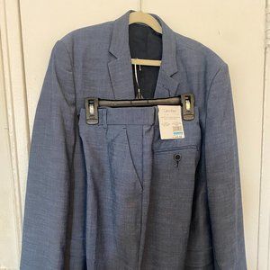 Calvin Klein Boys Plain Weave Suit - Size 20